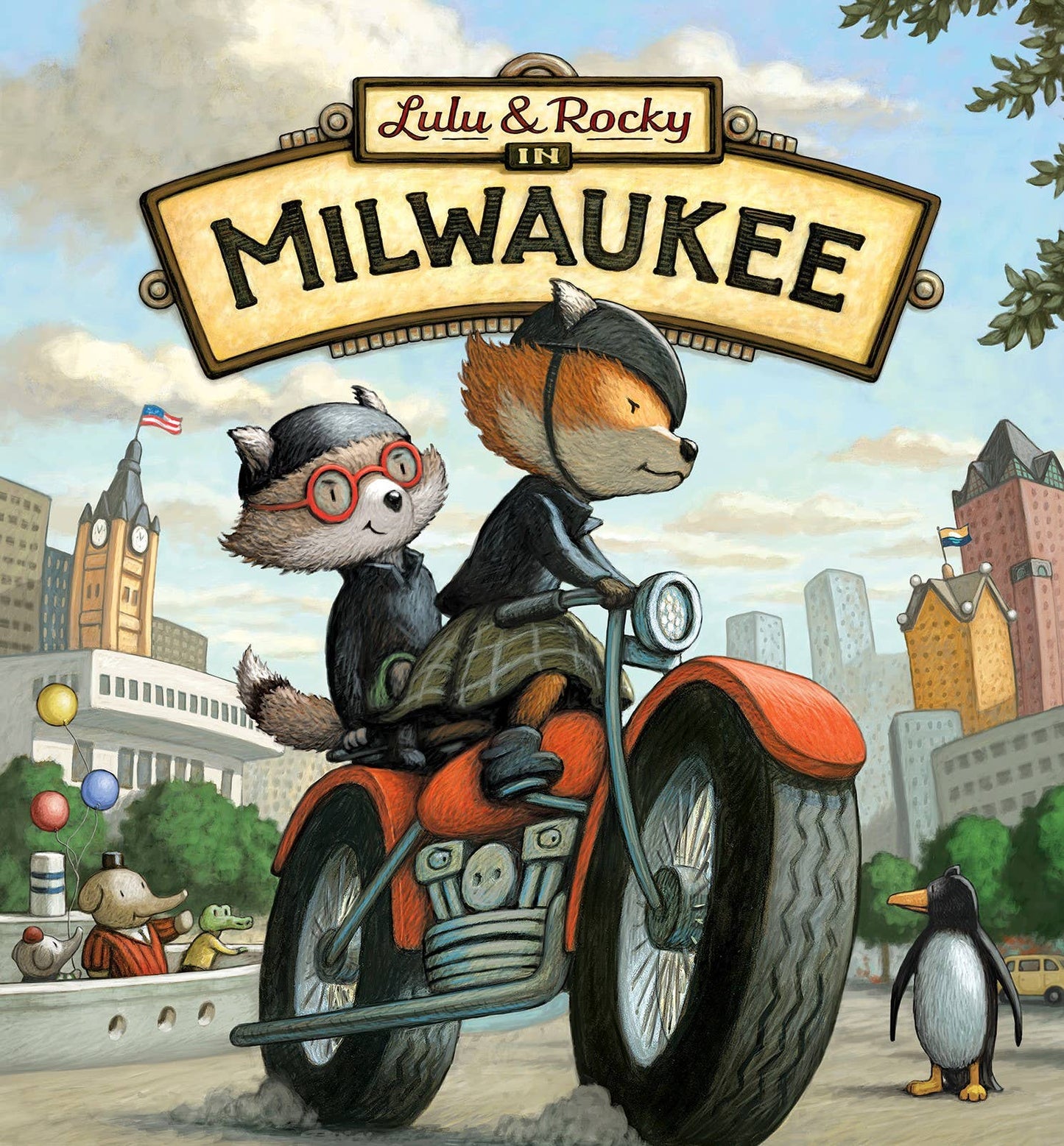 Sleeping Bear Press - Lulu & Rocky in Milwaukee picture book