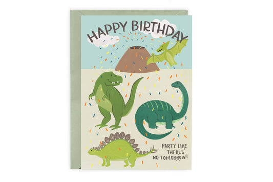 LoveLight Paper - Dinosaur - Birthday Card